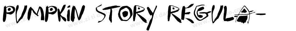 Pumpkin Story Regula字体转换